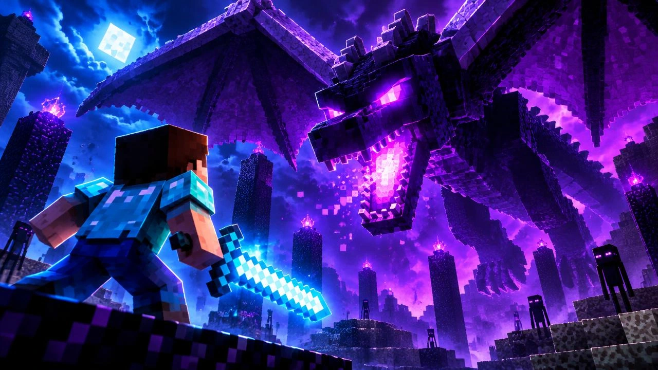 Minecraft thumbnail design 4