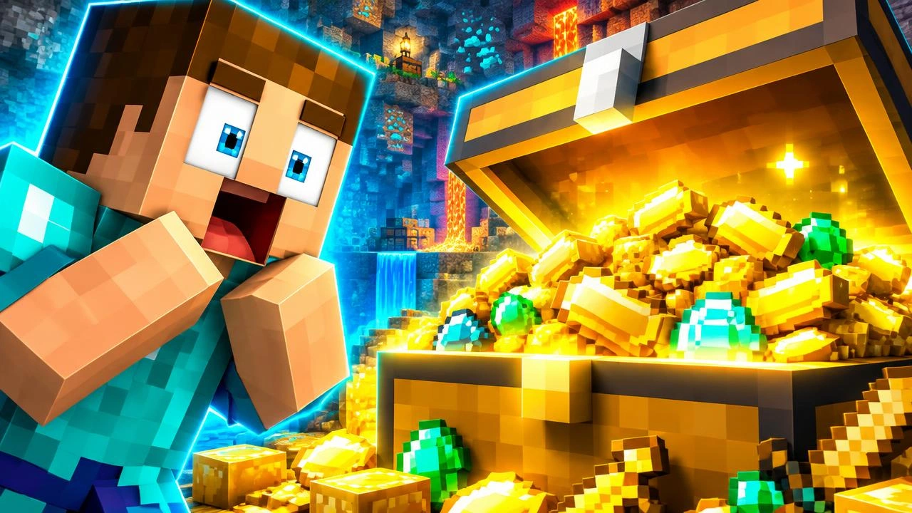 Minecraft thumbnail design 5